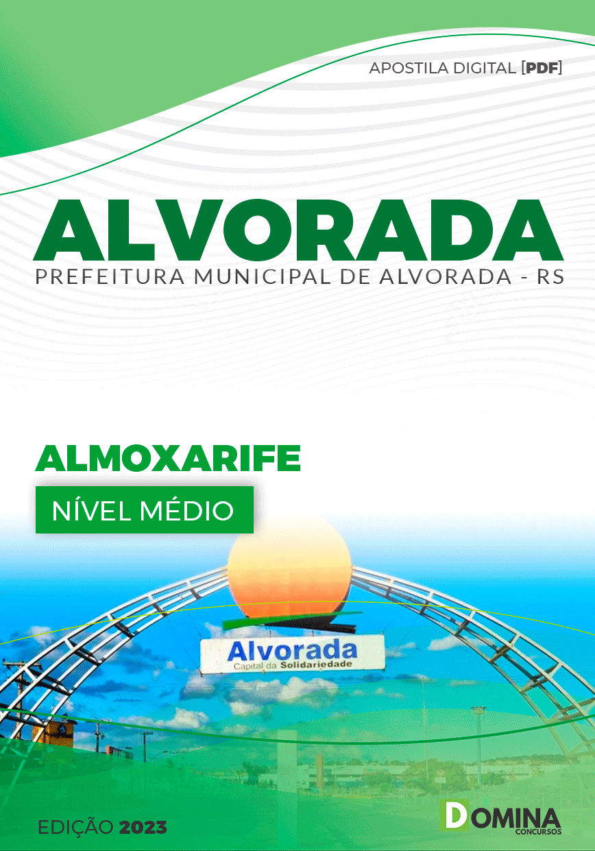 Apostila Pref Alvorada RS 2023 Almoxarife