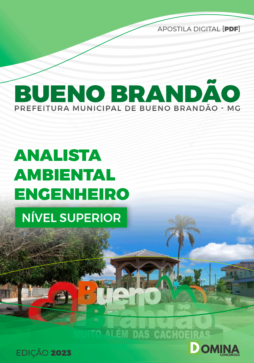 Apostila Pref Bueno Brandão MG 2023 Analista Ambiental