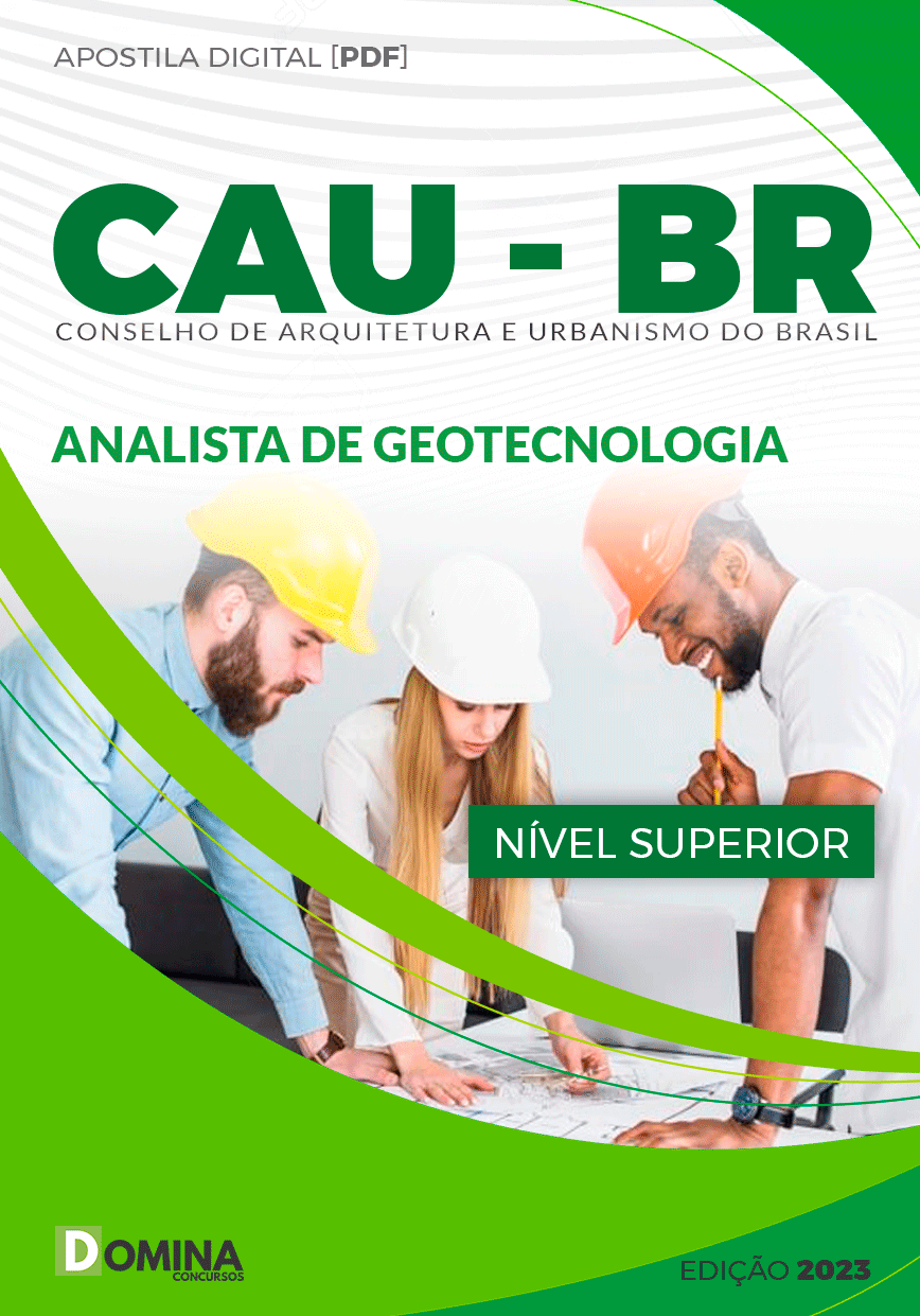 Apostila CAU BR 2023 Analista de Geotecnologia