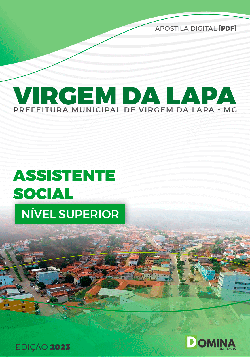Apostila Pref Virgem da Lapa MG 2023 Assistente Social