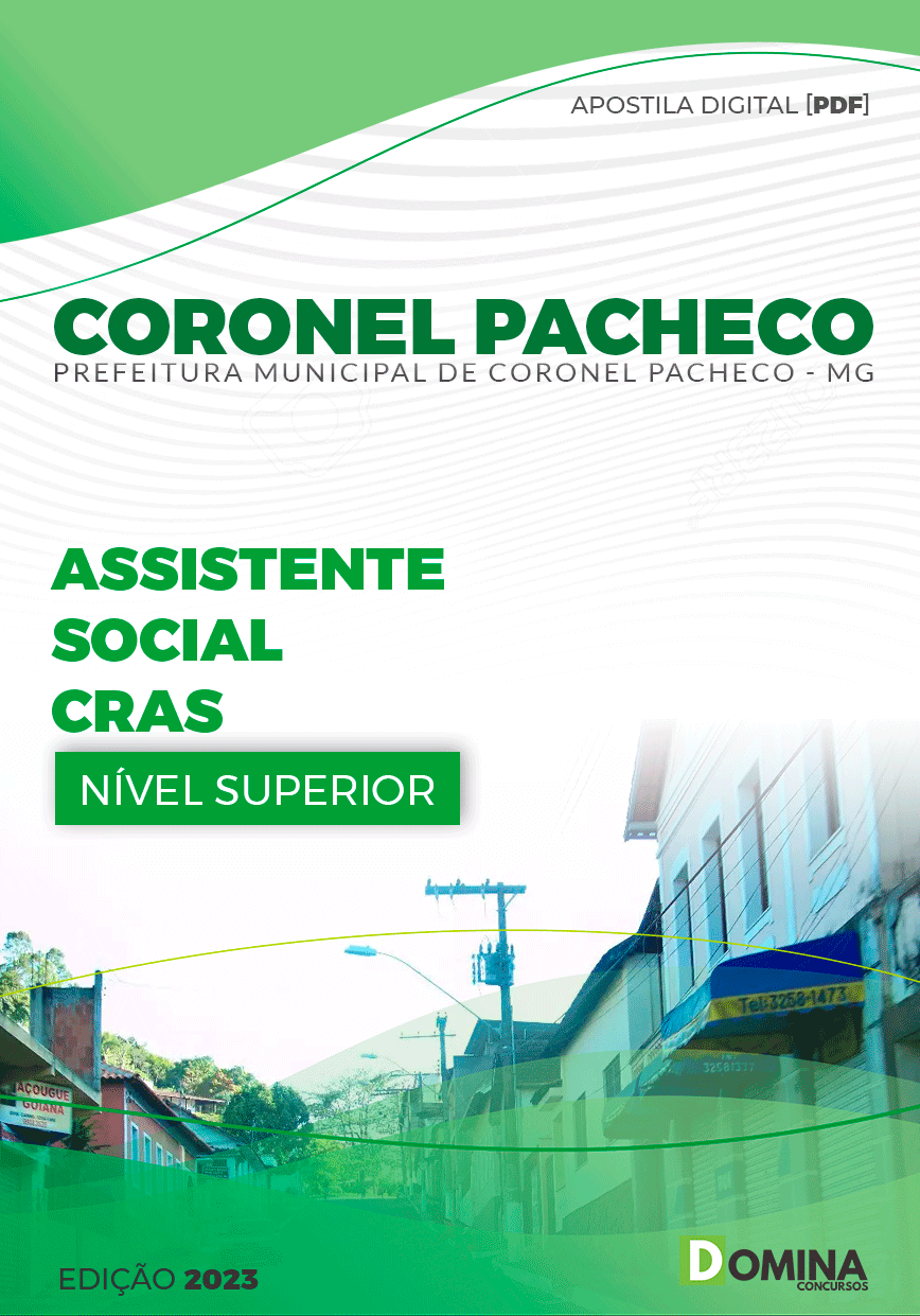 Apostila Pref Coronel Pacheco MG 2024 Assistente Social CRAS