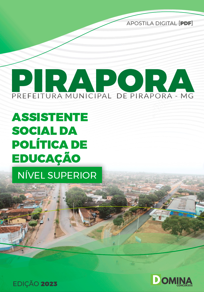 Apostila Pref Pirapora MG 2023 Assistente Social