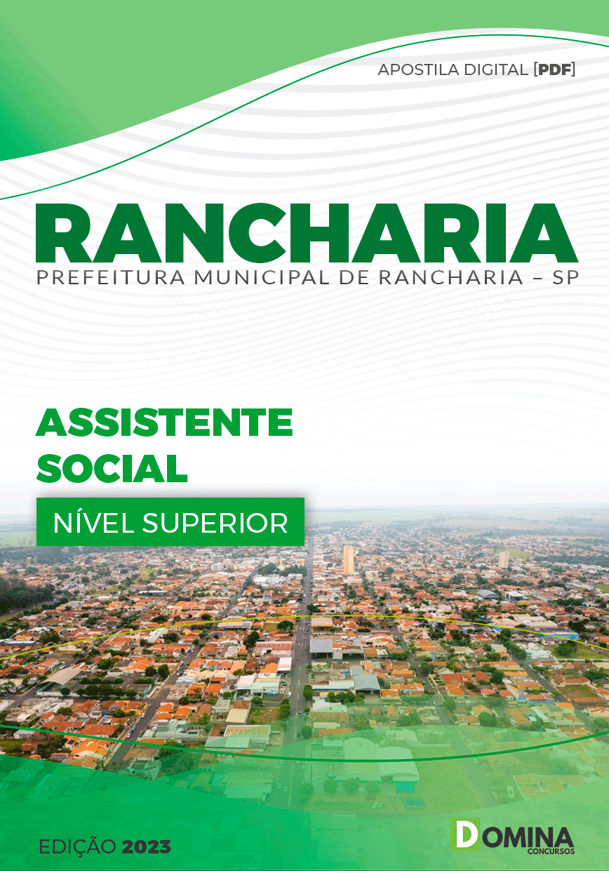 Apostila Pref Rancharia SP 2023 Assistente Social