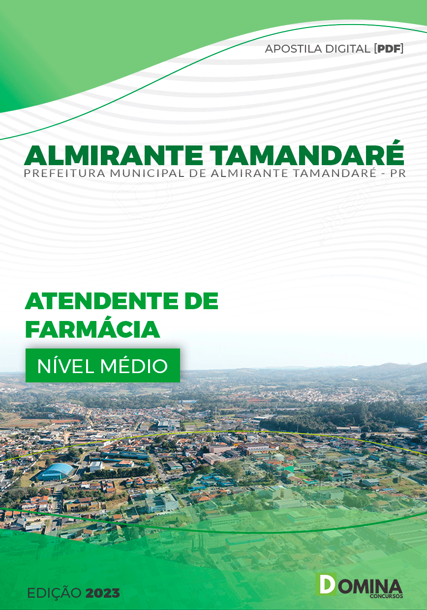 Pref Almirante Tamandaré PR 2023 Atendente de Farmácia