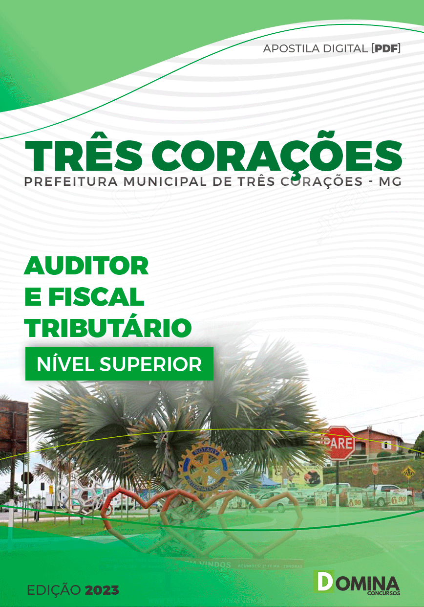 Apostila Pref Três Corações MG 2024 Auditor Fiscal Tributário