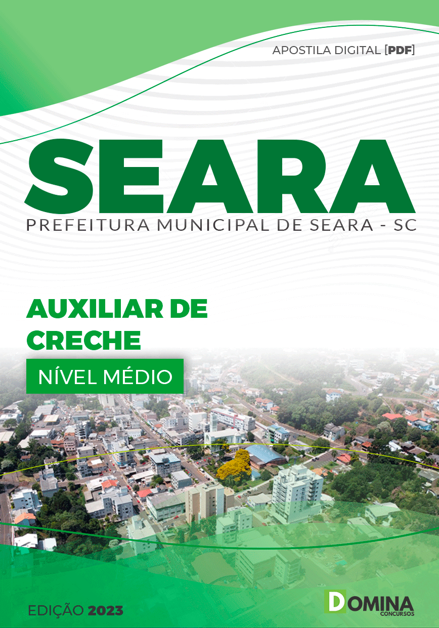 Apostila Concurso Pref Seara SC 2023 Auxiliar Creche