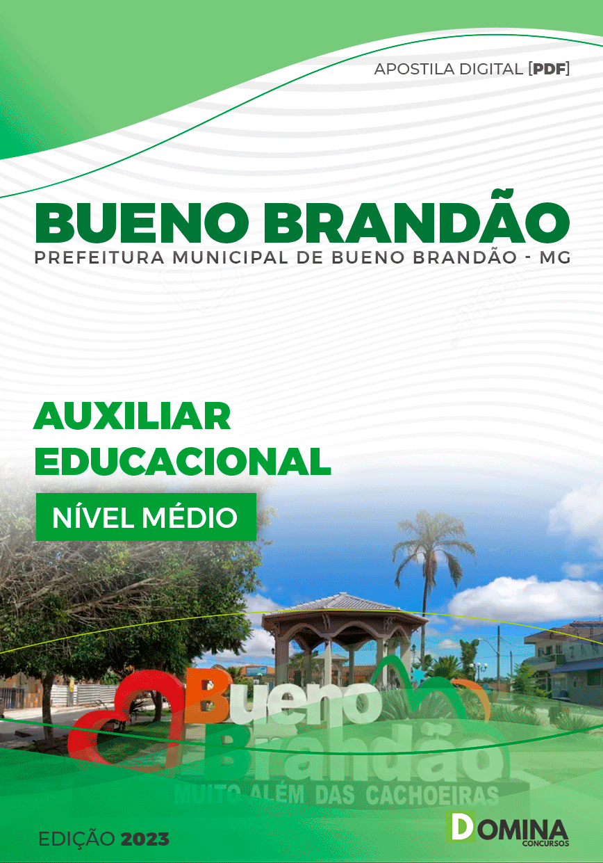 Apostila Pref Bueno Brandão MG 2023 Auxiliar Educacional