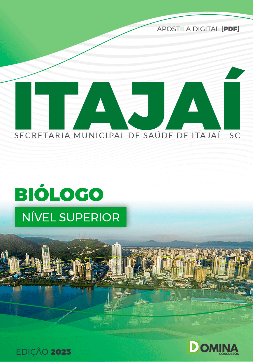 Apostila Pref Itajaí SC 2023 Biólogo