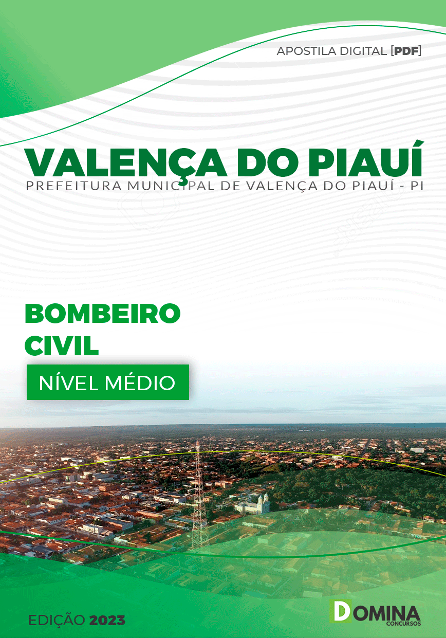 Apostila Concurso Pref Valença PI 2023 Bombeiro Civil
