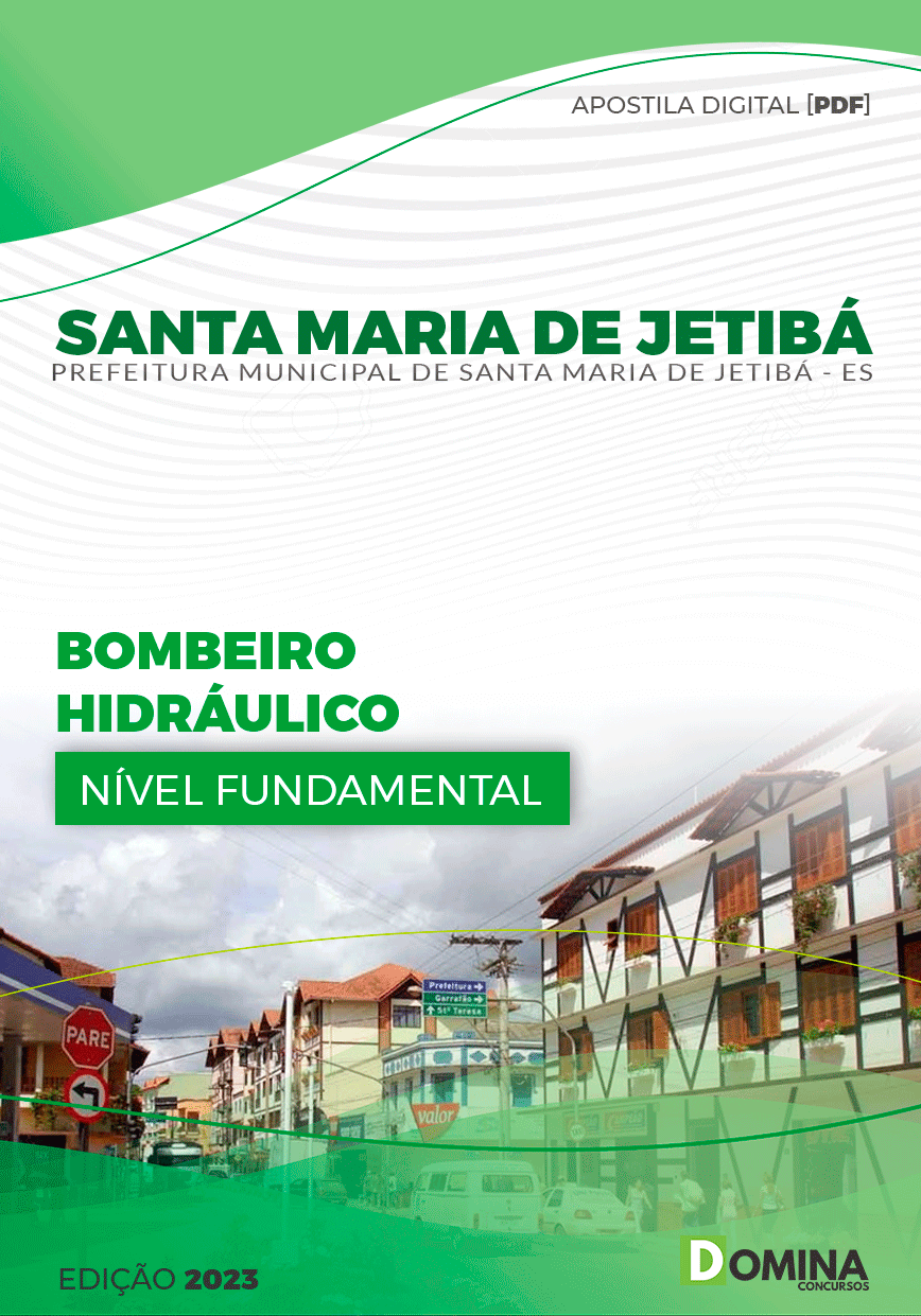 Apostila Pref Santa Maria de Jetibá ES 2024 Bombeiro Hidráulico