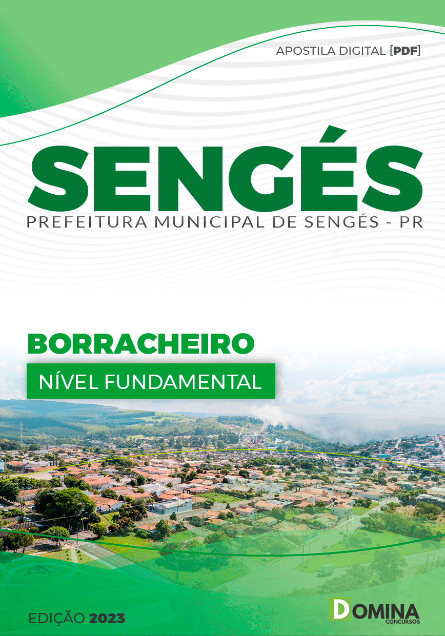 Apostila Concurso Pref Sengés PR 2023 Borracheiro