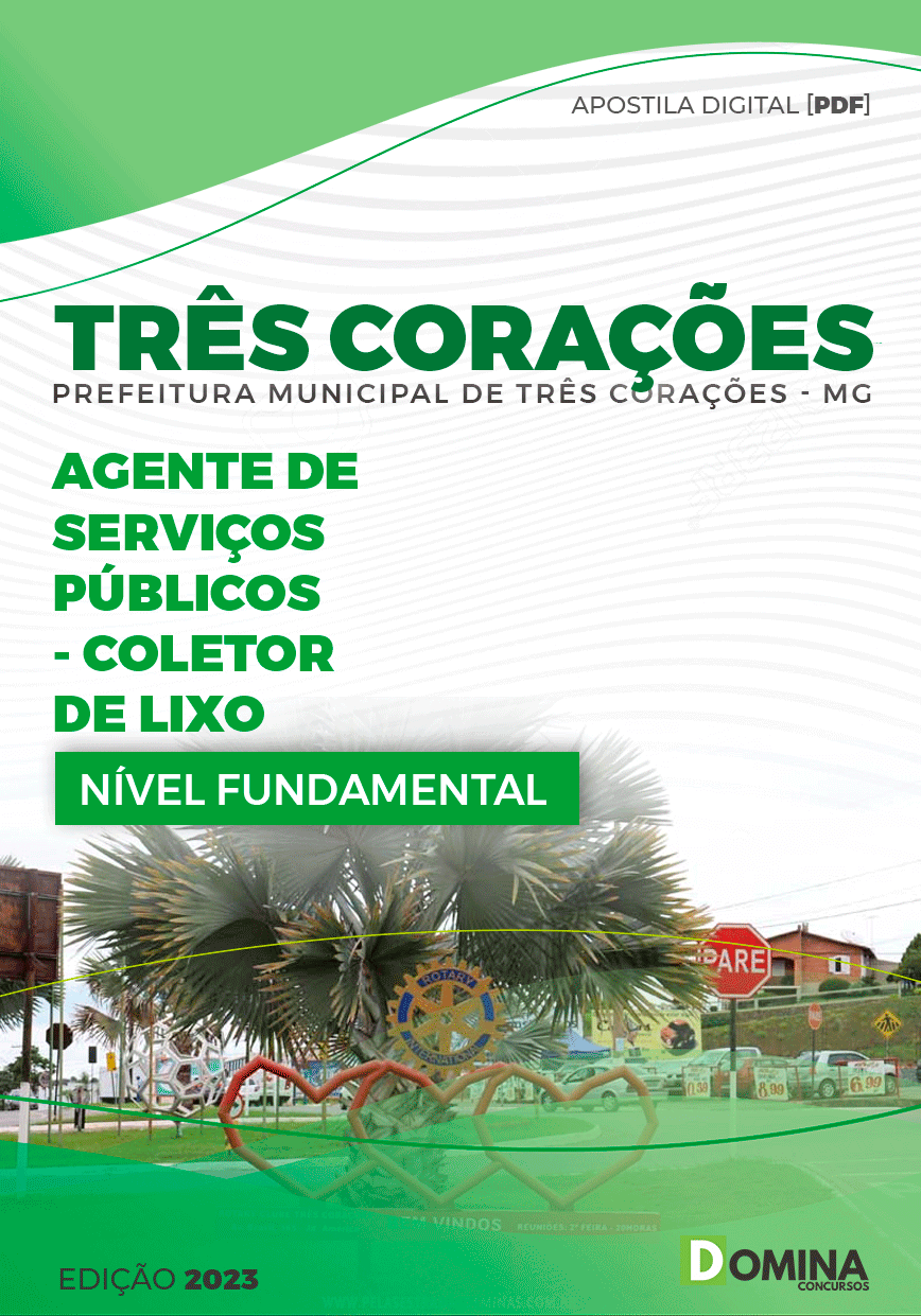 Apostila Pref Três Corações MG 2024 Coletor Lixo