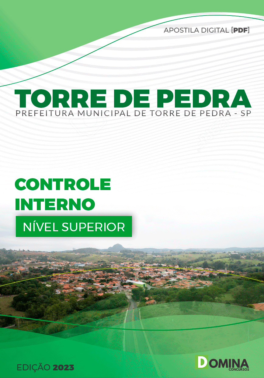 Apostila Pref Torre de Pedra SP 2023 Controle Interno