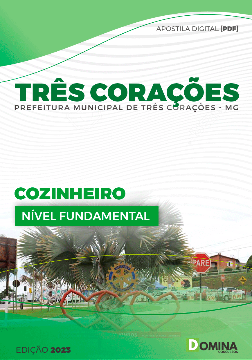 Apostila Pref Três Corações MG 2024 Cozinheiro