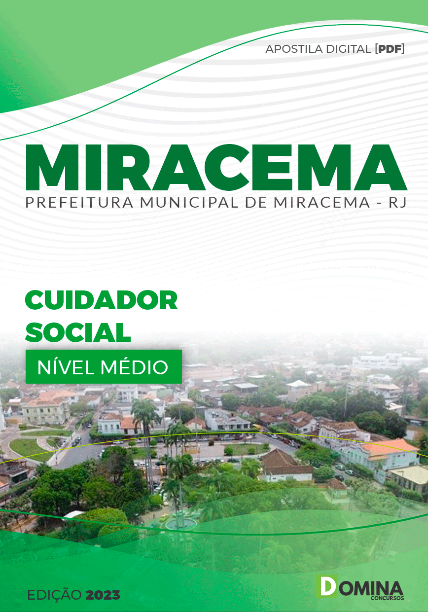 Apostila Pref Miracema RJ 2023 Cuidador Social