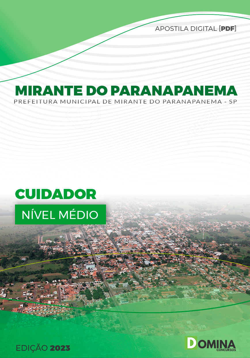 Pref Mirante Paranapanema SP 2023 Cuidador