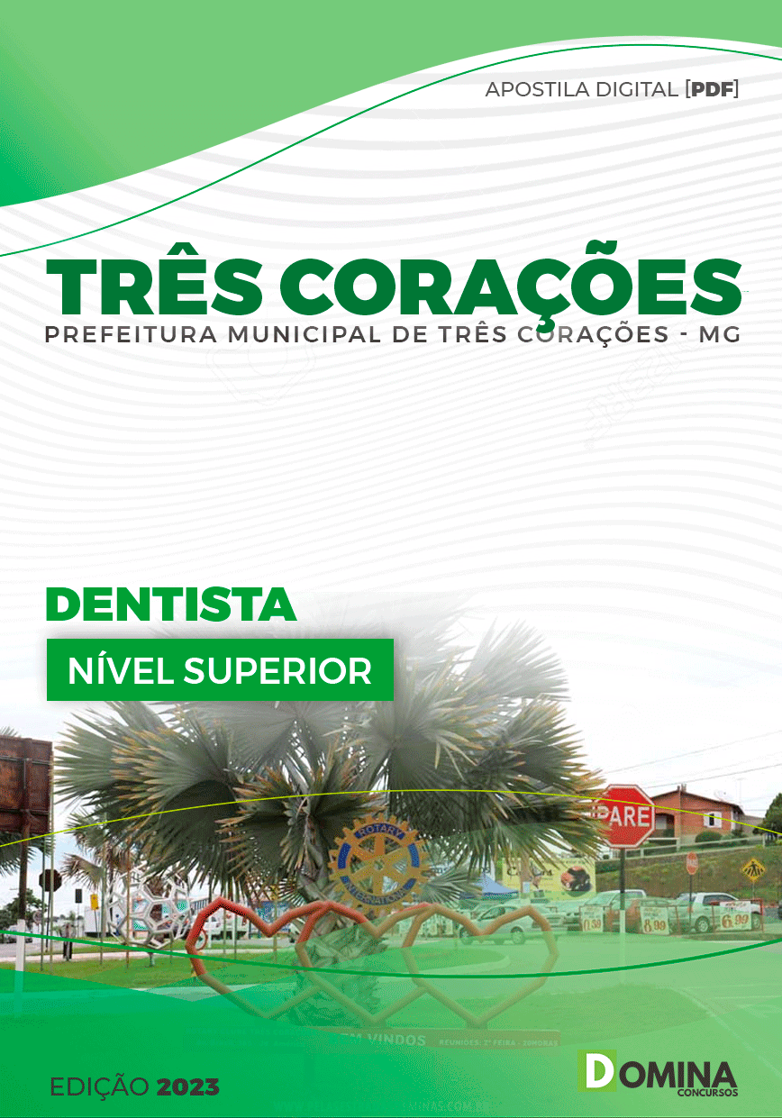 Apostila Pref Três Corações MG 2024 Dentista