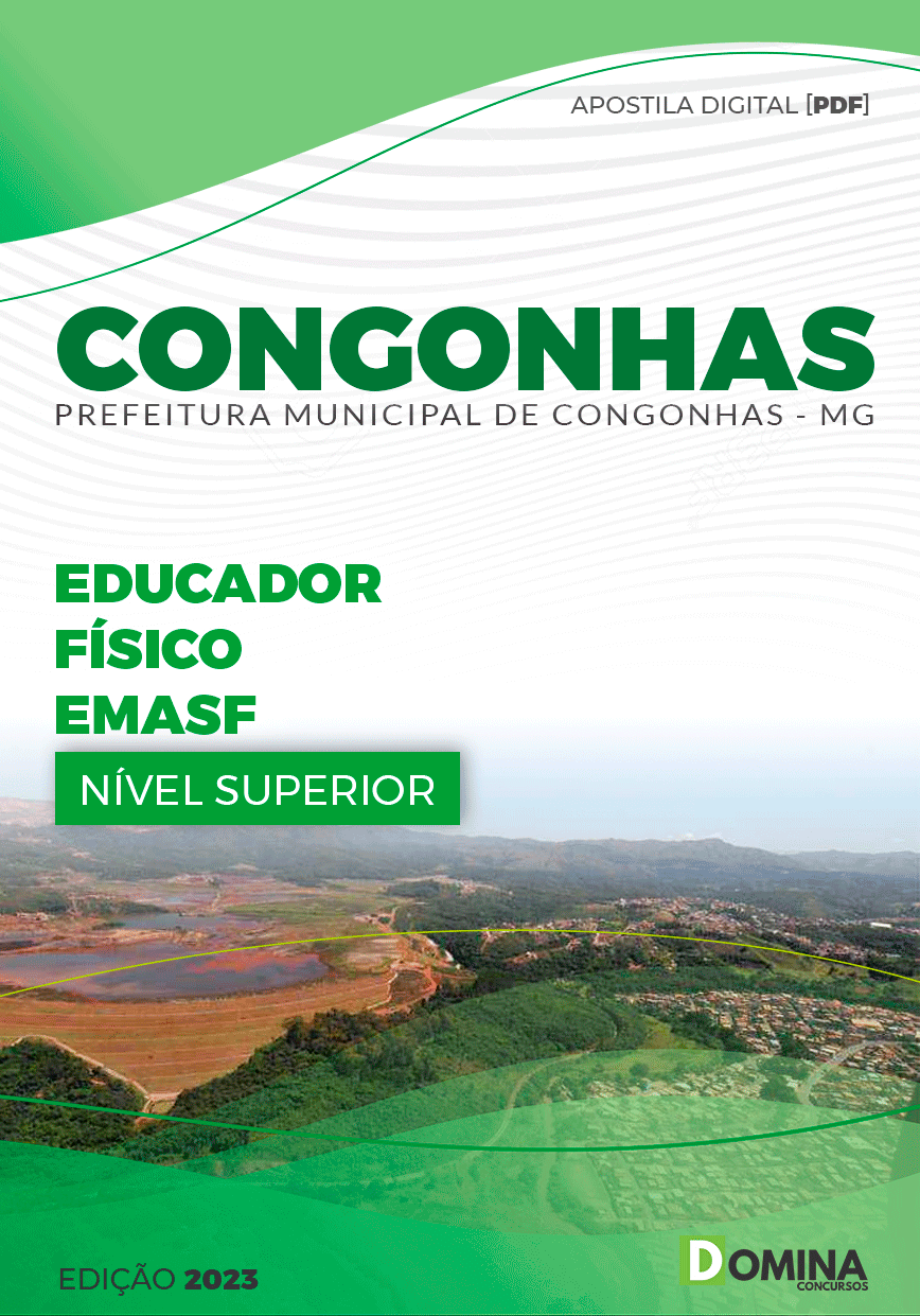 Apostila Pref Congonhas MG 2023 Educador Físico EMASF