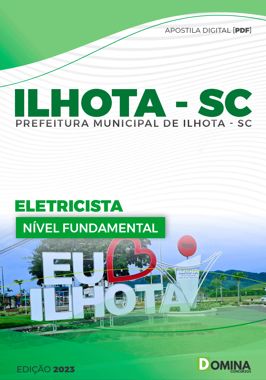 Apostila Pref Ilhota SC 2023 Eletricista