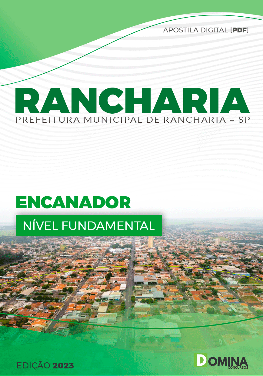 Apostila Concurso Pref Rancharia SP 2023 Encanador