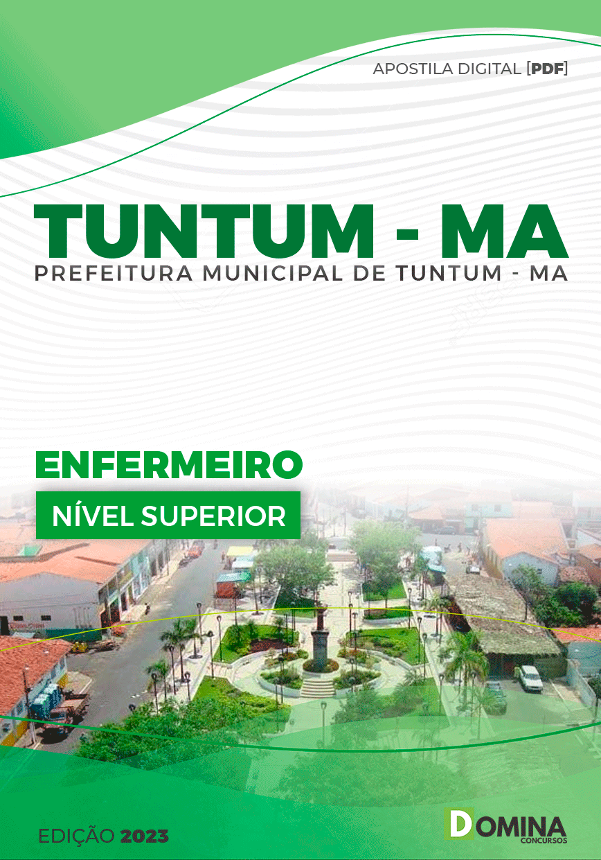 Apostila Concurso Pref Tuntum MA 2024 Enfermeiro