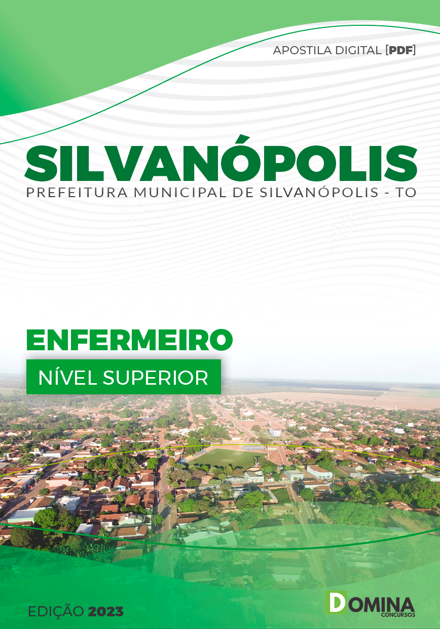 Apostila Pref Silvanópolis TO 2023 Enfermeiro