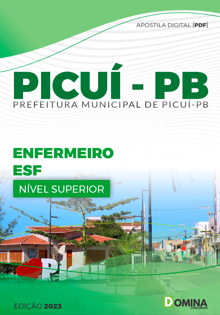 Apostila Pref Picuí PB 2023 Enfermeiro ESF