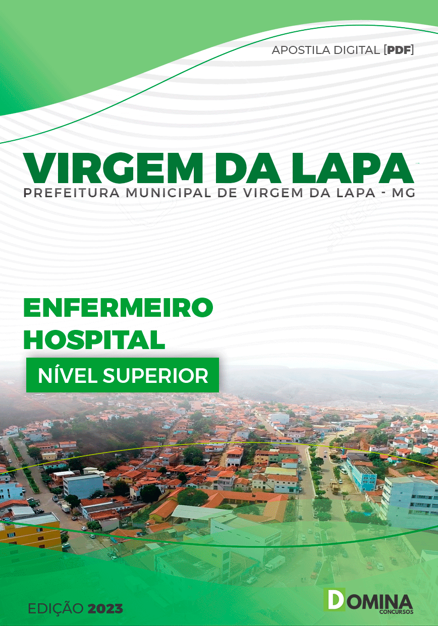 Apostila Pref Virgem da Lapa MG 2023 Enfermeiro Hospital