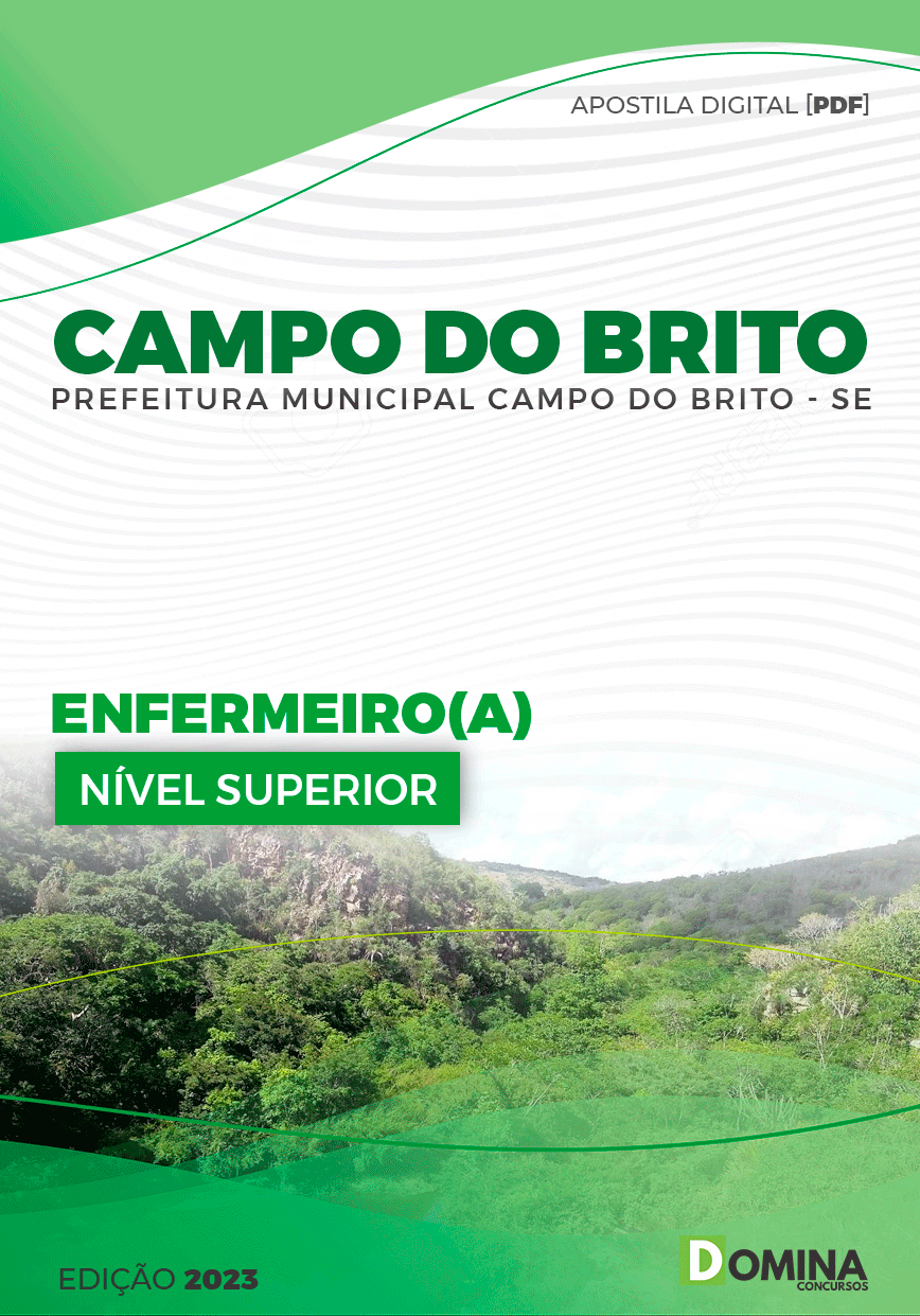 Apostila Pref Campo do Brito SE 2023 Enfermeiro