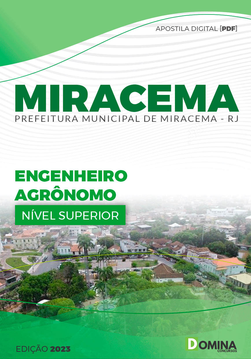 Apostila Pref Miracema RJ 2023 Engenheiro Agrônomo