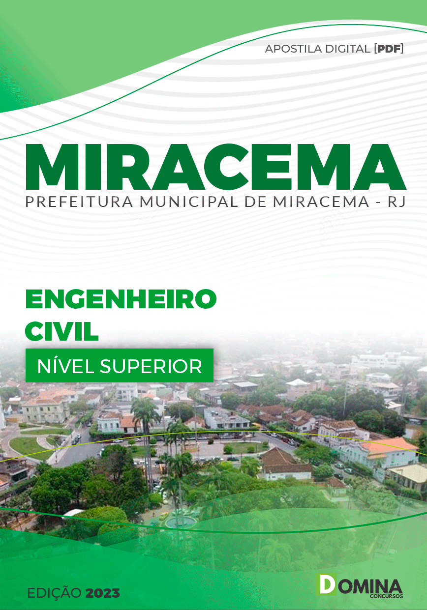 Apostila Pref Miracema RJ 2023 Engenheiro Civil