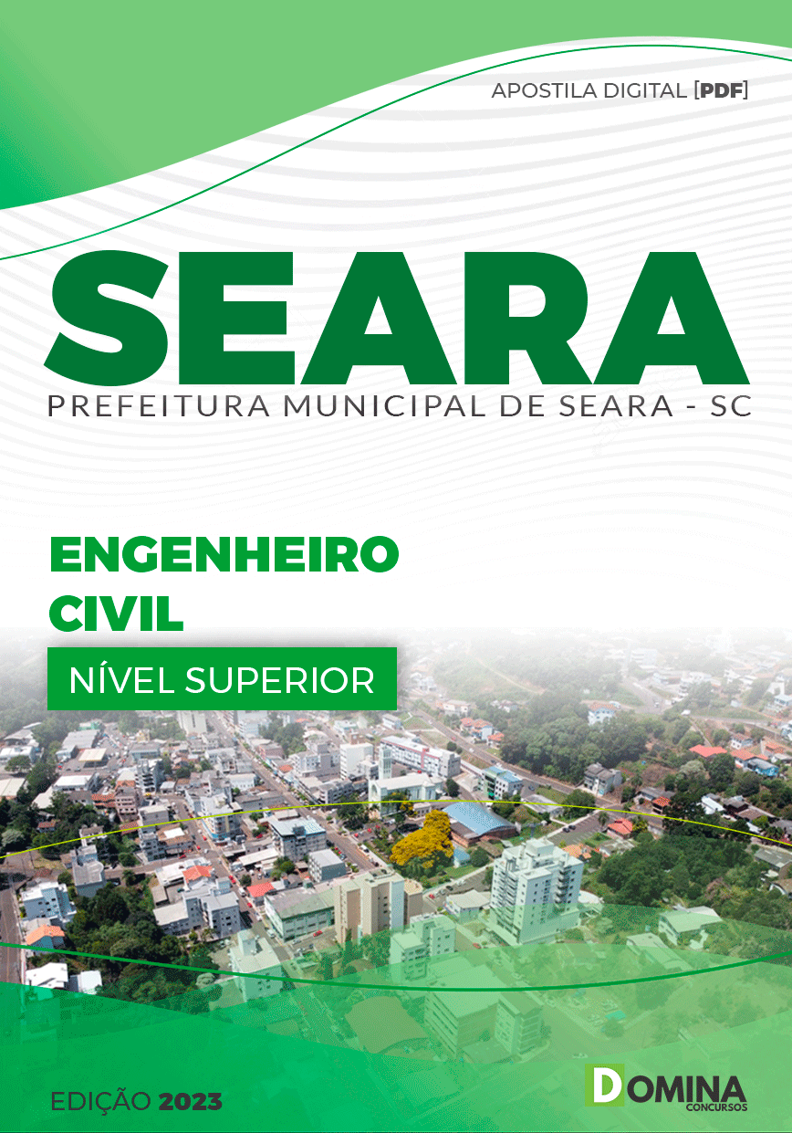 Apostila Concurso Pref Seara SC 2023 Engenheiro Civil