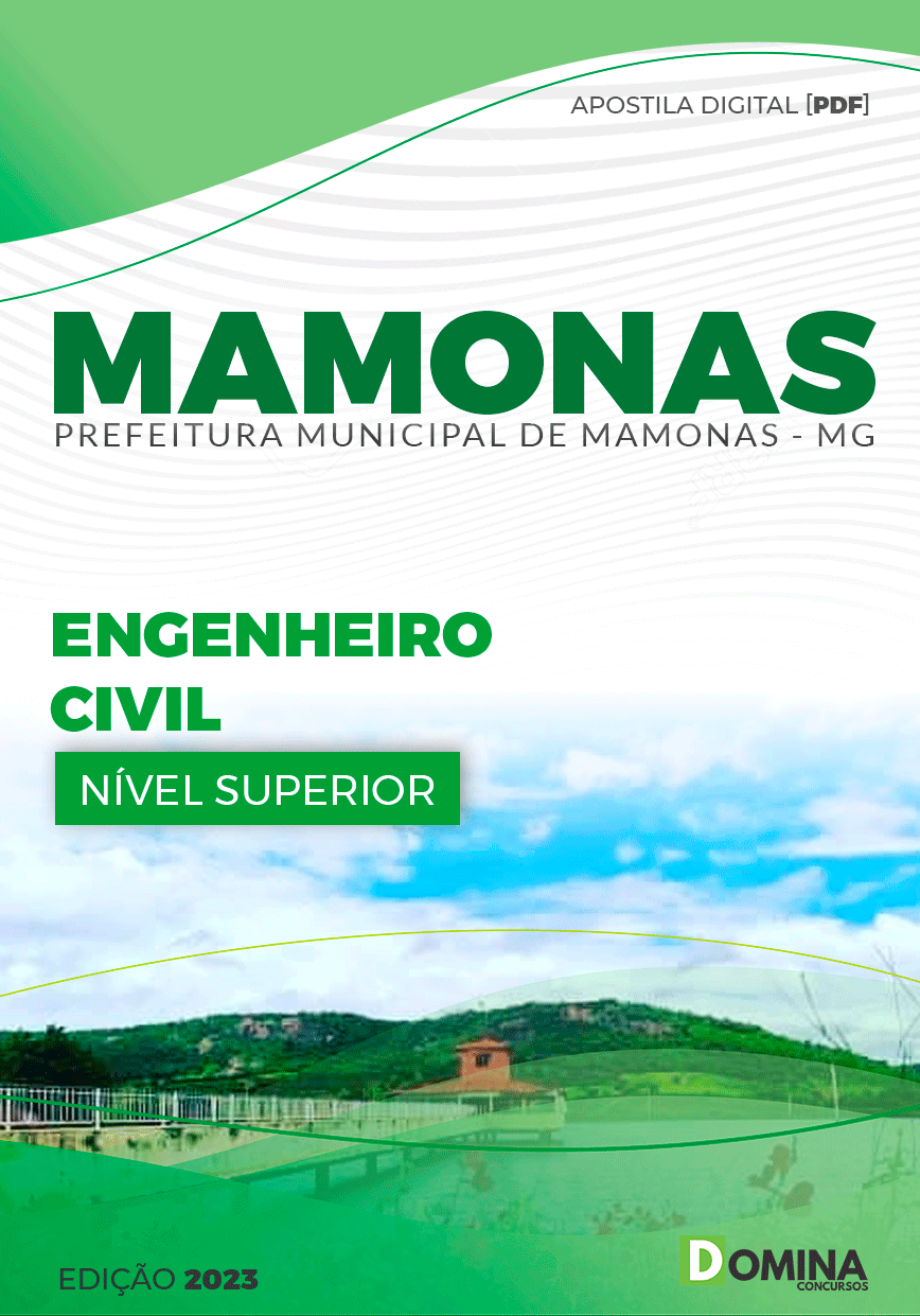 Apostila Pref Mamonas MG 2023 Engenheiro Civil