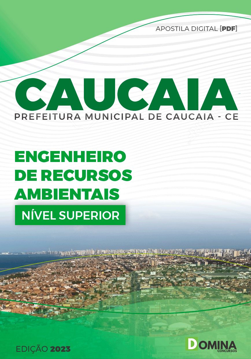 Apostila Pref Caucaia CE 2023 Engenheiro Recursos Ambientais