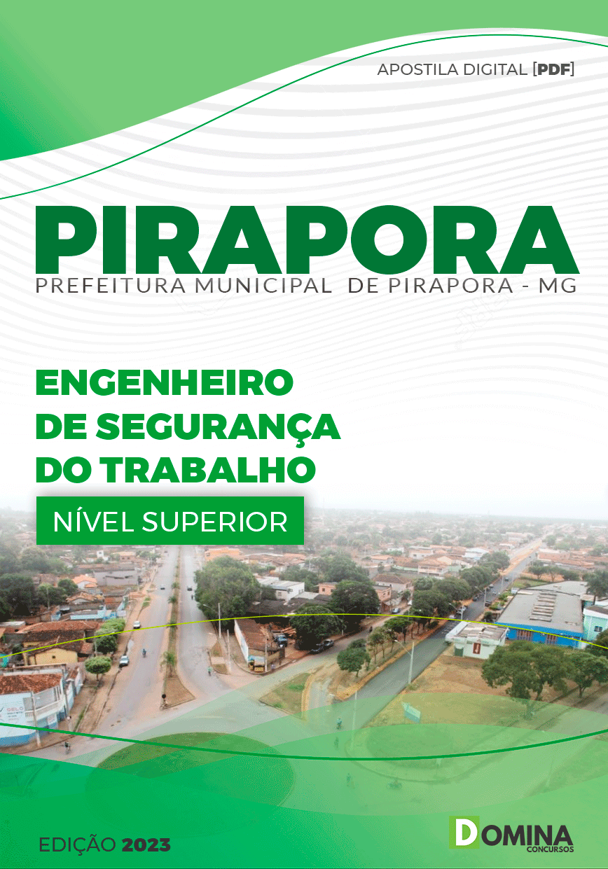 Apostila Pref Pirapora MG 2023 Engenheiro Civil