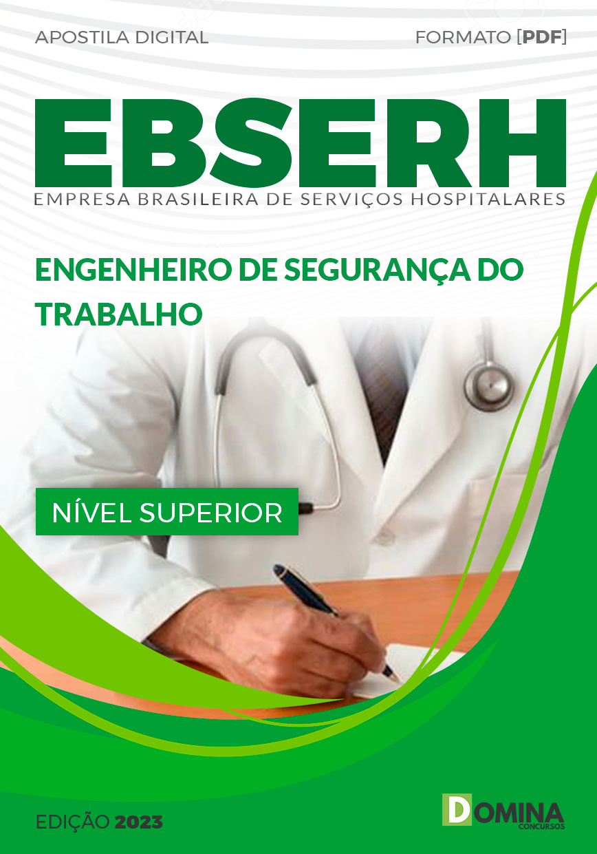 Apostila Concurso Público EBSERH 2023 Engenheiro Segurança Trabalho