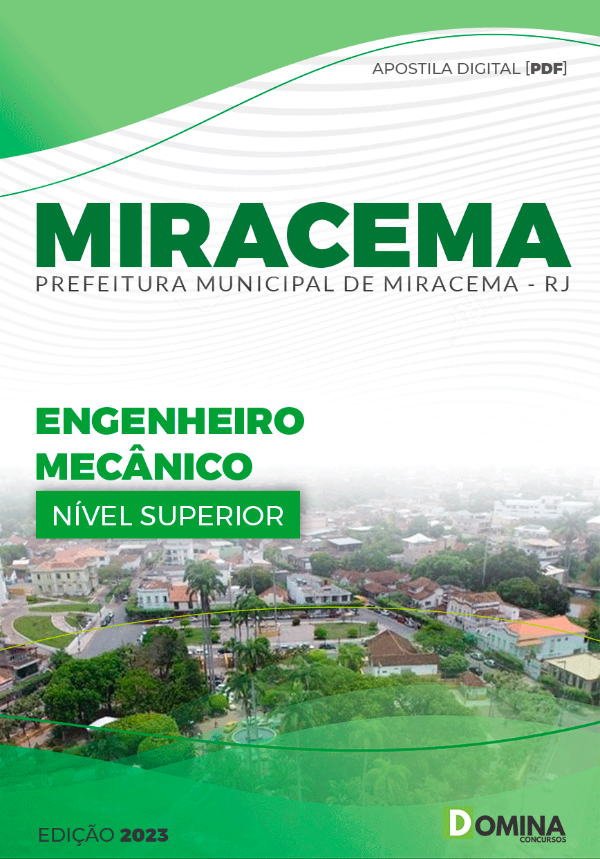 Apostila Pref Miracema RJ 2023 Engenheiro Mecânico