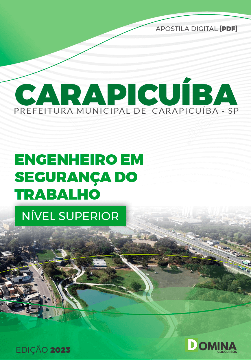Apostila Pref Carapicuíba SP 2023 Engenheiro Segurança Trabalho