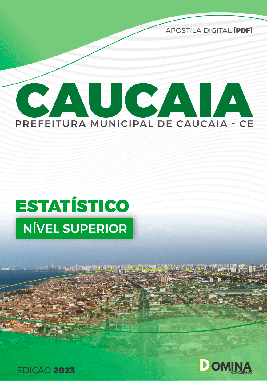 Apostila Pref Caucaia CE 2023 Estatístico