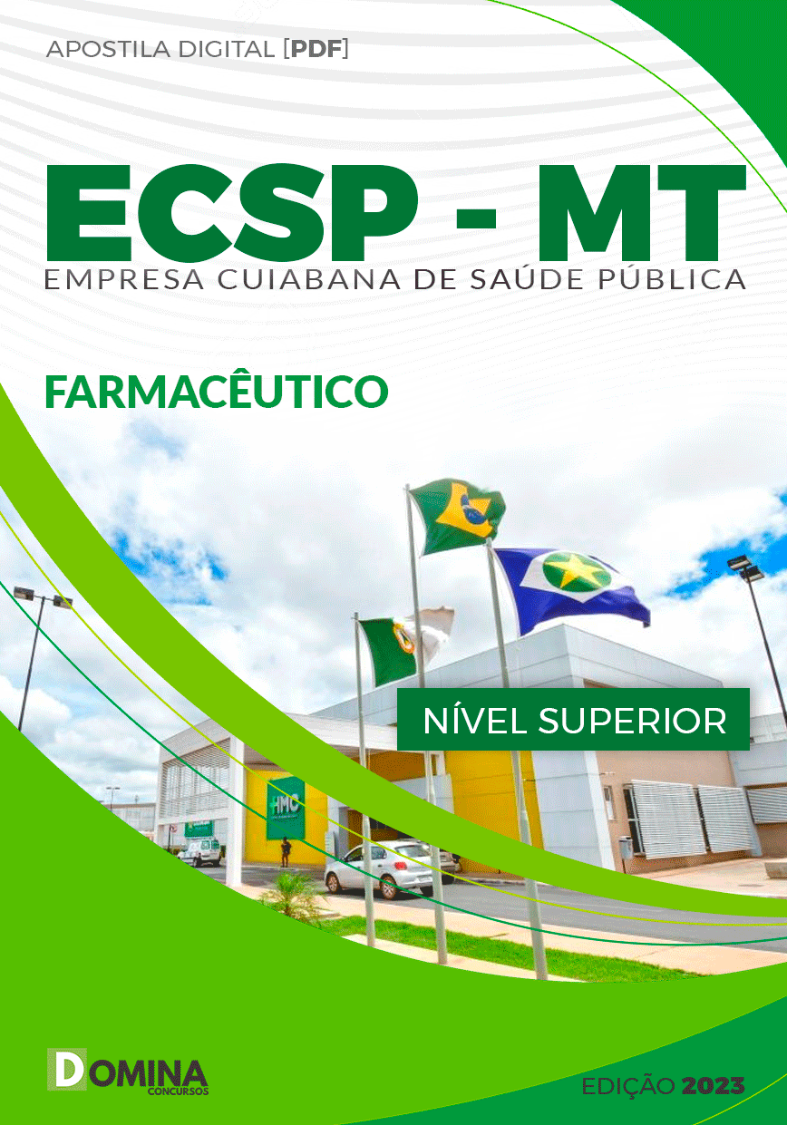 Apostila Concurso ECSP MT 2023 Farmacêutico