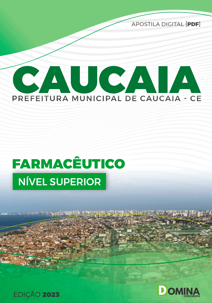 Apostila Pref Caucaia CE 2023 Farmacêutico