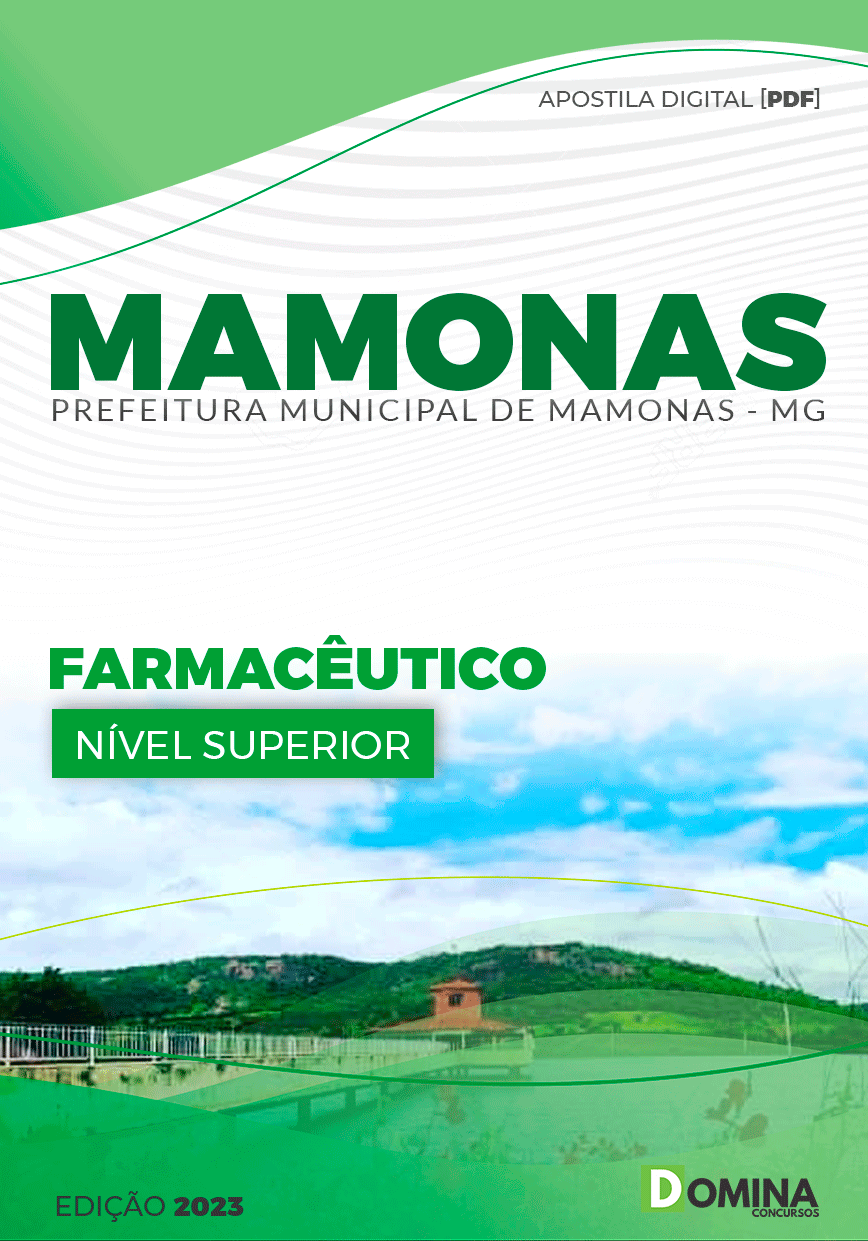 Apostila Pref Mamonas MG 2023 Farmacêutico
