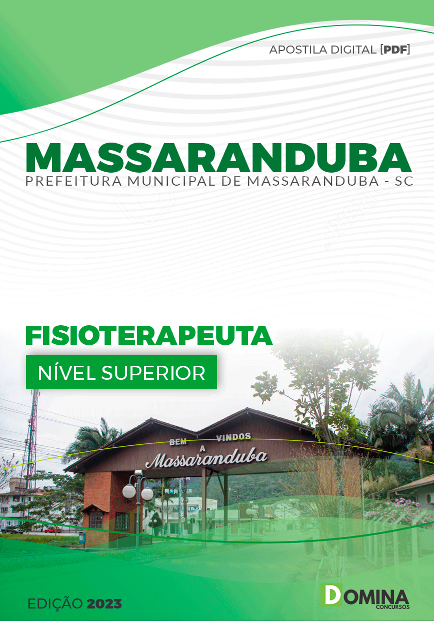 Apostila Pref Massaranduba SC 2023 Fisioterapeuta
