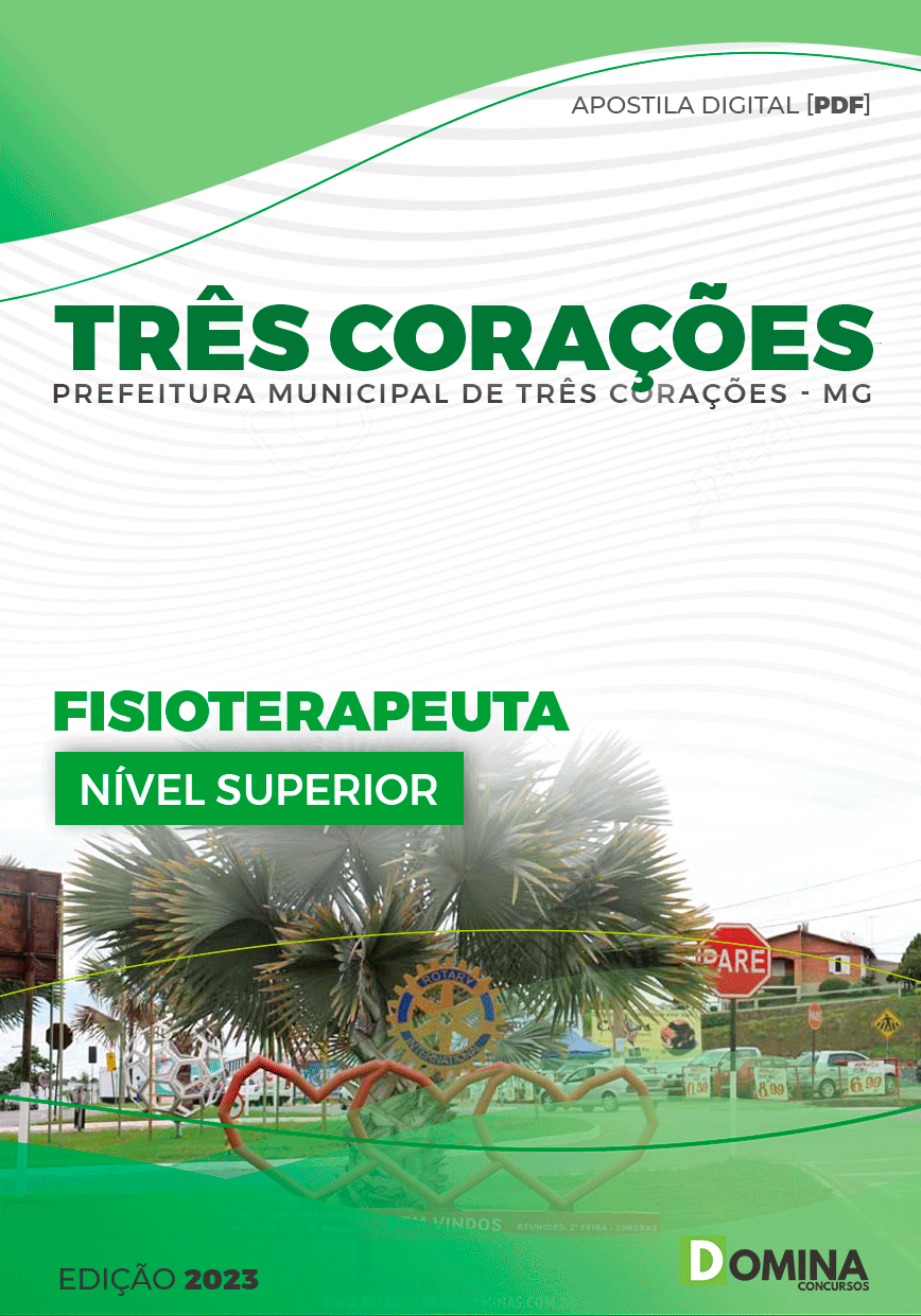 Apostila Pref Três Corações MG 2024 Fisioterapeuta