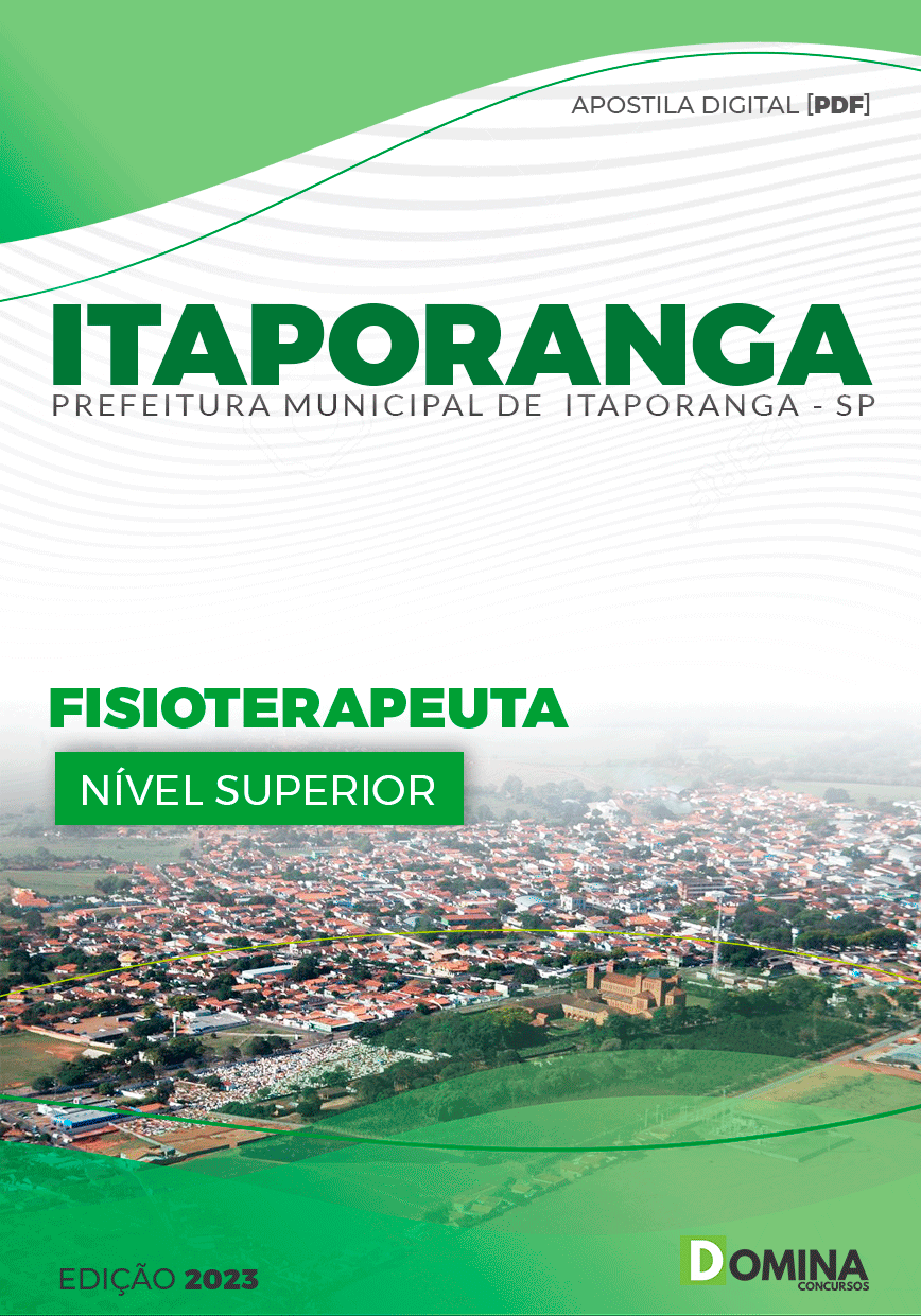 Apostila Pref Itaporanga SP 2024 Fisioterapeuta