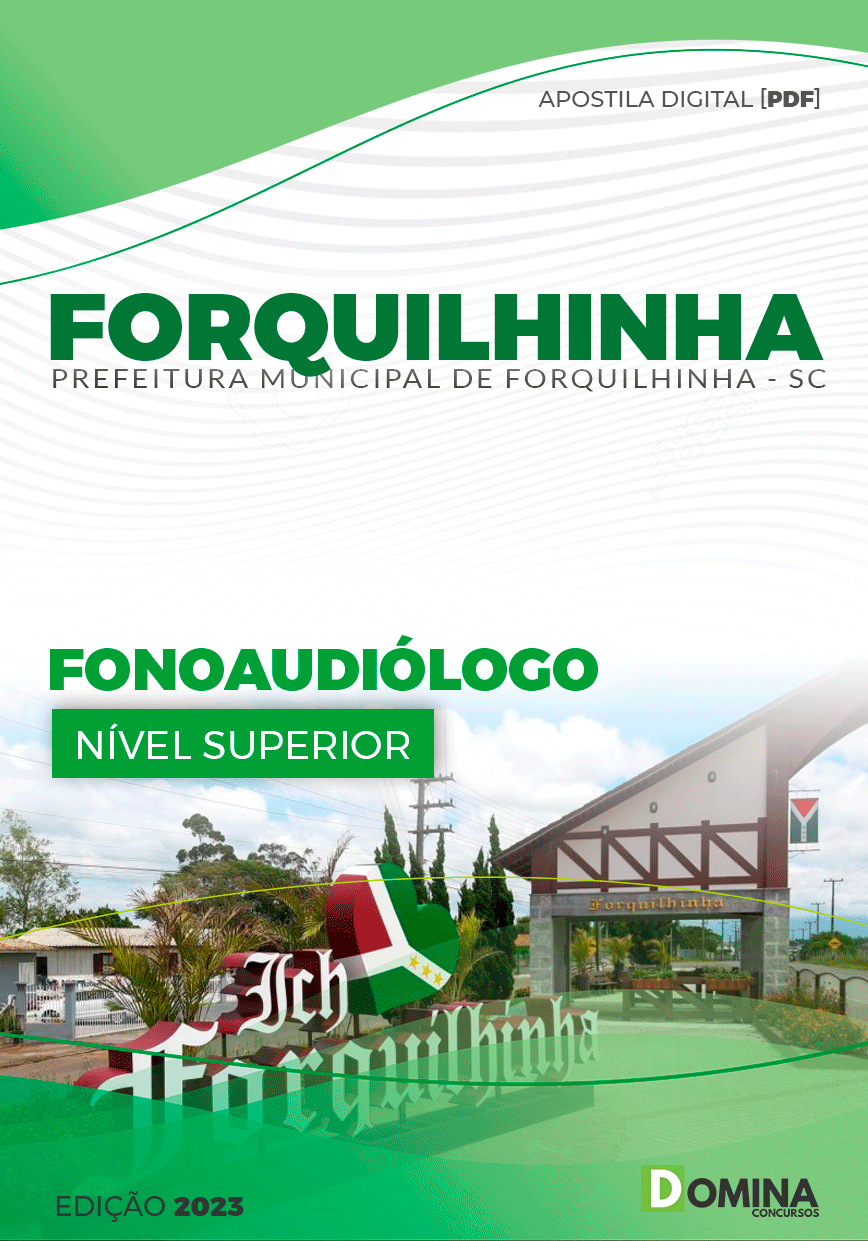 Apostila Pref Forquilhinha SC 2023 Fonoaudiólogo