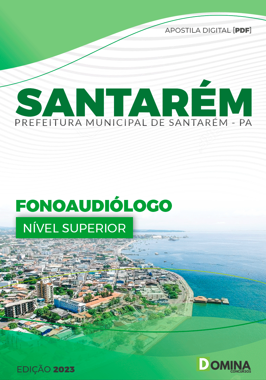 Apostila Concurso Pref Santarém PA 2024 Fonoaudiólogo