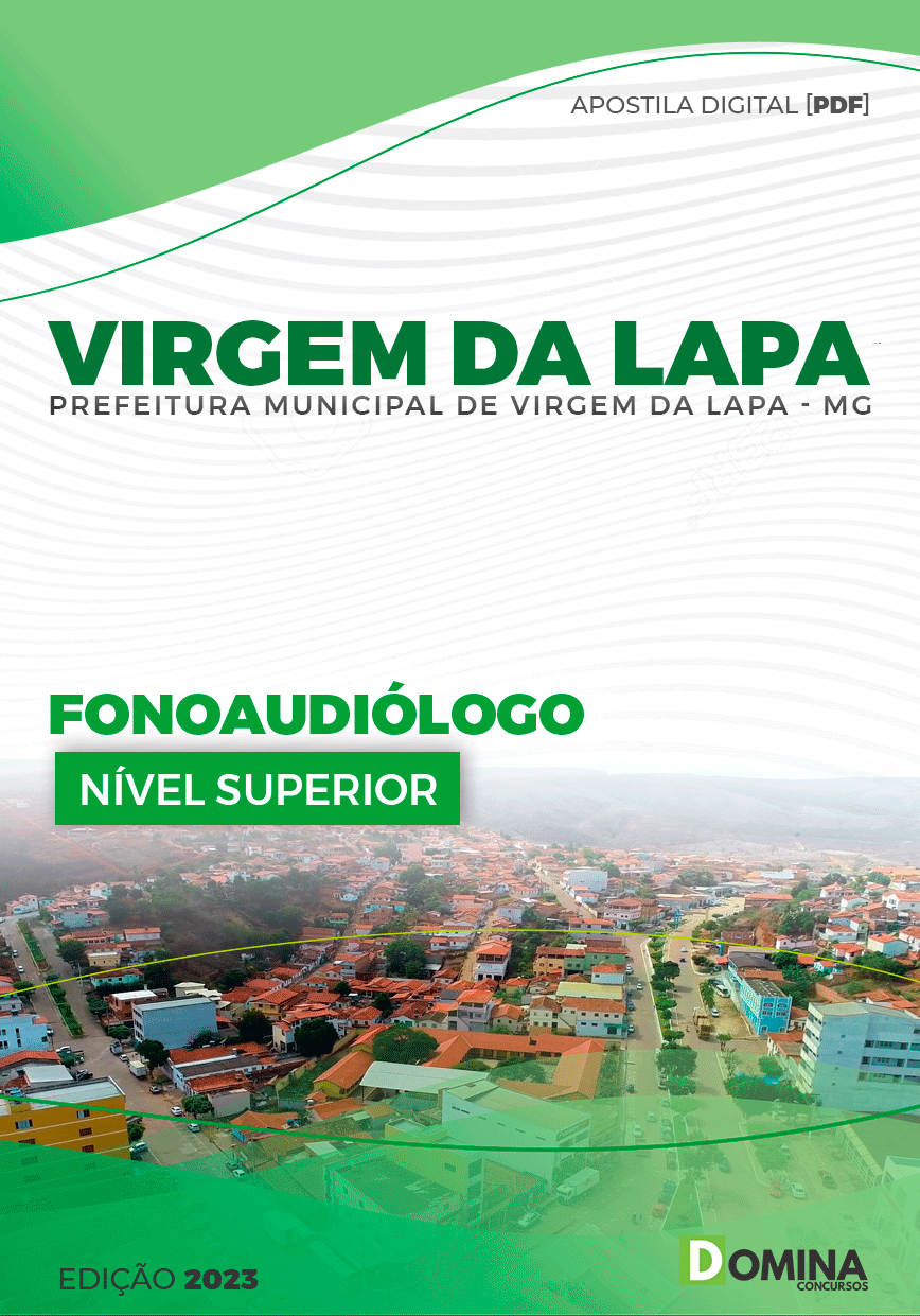 Apostila Pref Virgem da Lapa MG 2023 Fonoaudiólogo
