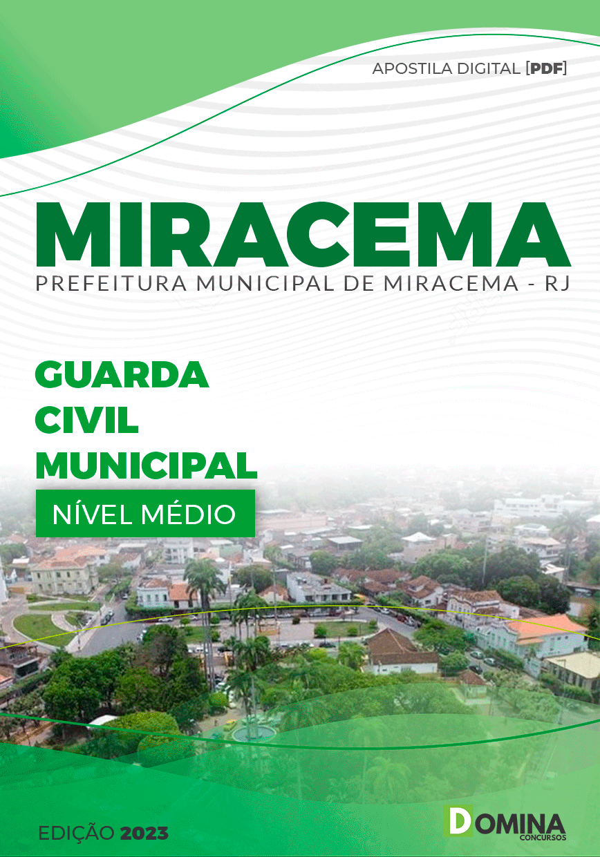 Apostila Pref Miracema RJ 2023 Guarda Civil Municipal