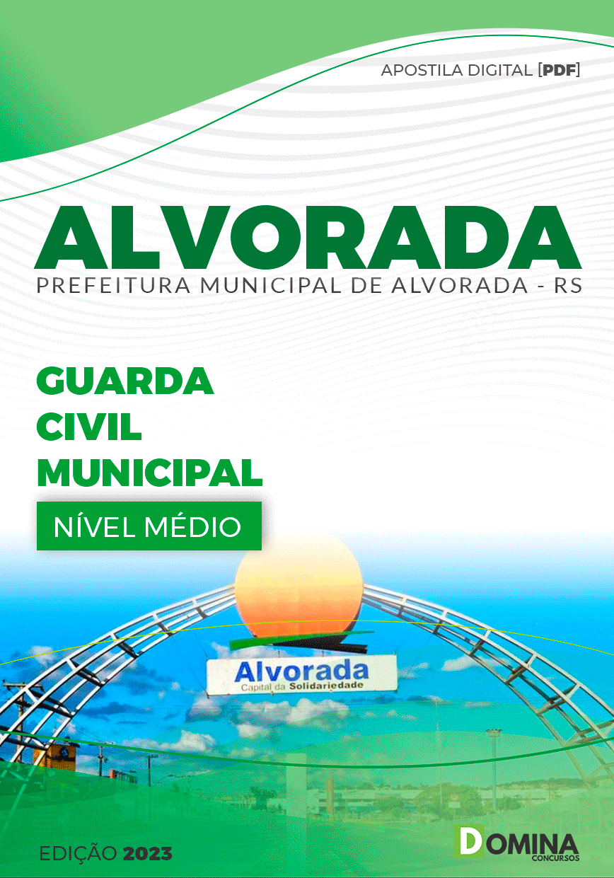 Apostila Pref Alvorada RS 2023 Guarda Civil Municipal